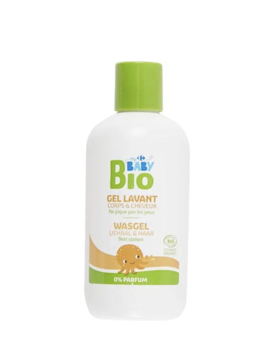 Gel lavant bébé corps & cheveux CARREFOUR BABY BIO