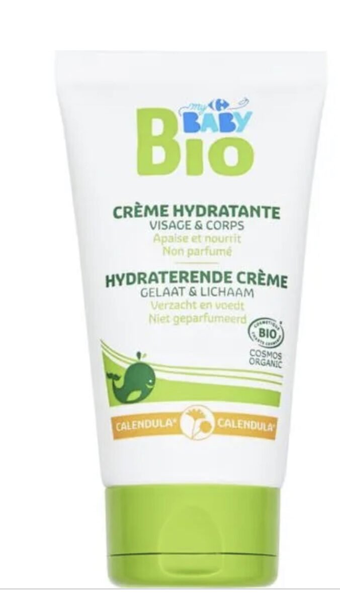 Crème bébé hydratante CARREFOUR BABY BIO