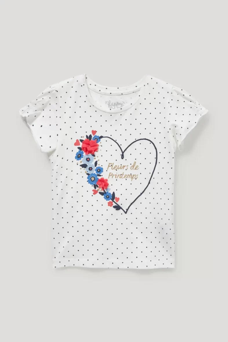 T-shirt – à pois