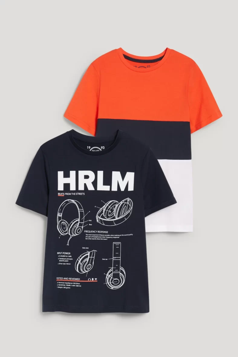 Lot de 2 – t-shirt