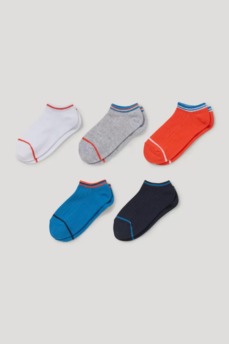 Lot de 5 paires – chaussettes ( 31 – 33 )