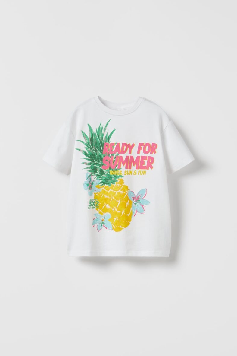 T-SHIRT À IMPRIMÉ FRUITS