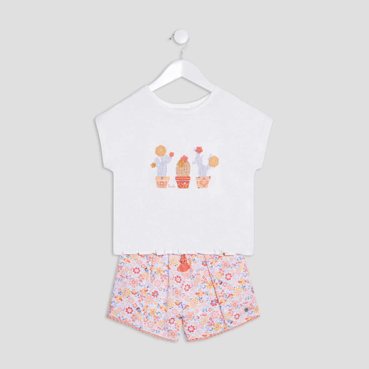 Ensemble 2 pièces t-shirt coton et short