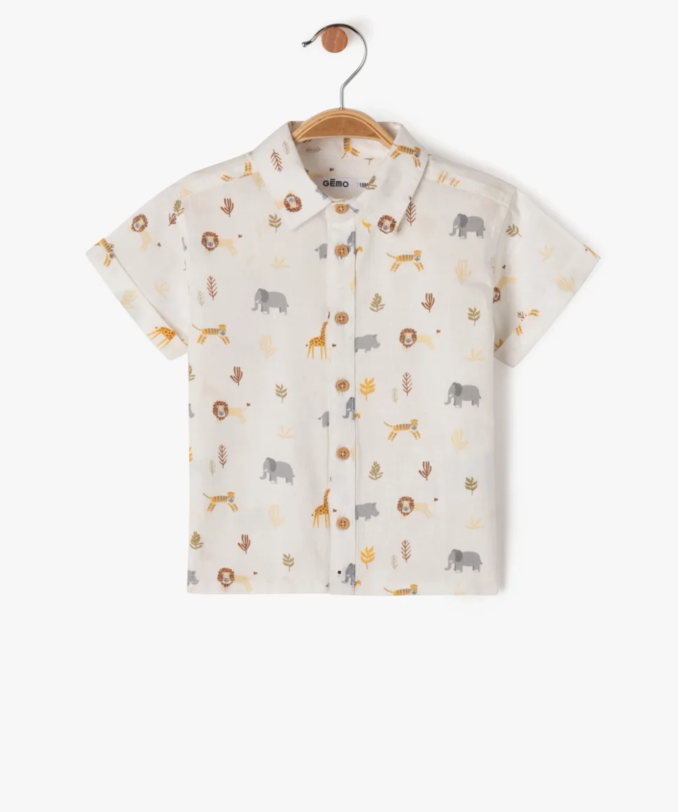 Chemise à manches courtes